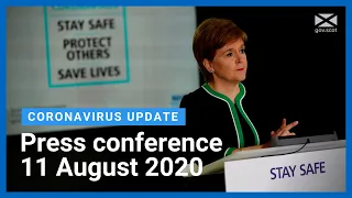 Coronavirus update from the First Minister: 11 August 2020