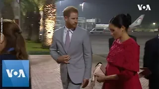 Britain's Prince Harry and Meghan Markle Arrive in Morocco for Royal Visit