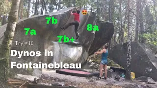 Fontainebleau Part 5 // Franchard Isatis and Rainbow Rocket