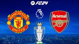 FC 24 | Manchester United vs Arsenal - 23/24 English Premier League Season - PS5™ Full Gameplay
