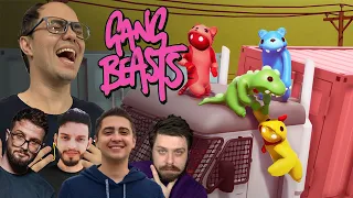 PERDI A AMIZADE DOS AMIGOS NA NOITADA - GANG BEASTS