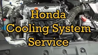 Honda Cooling System Service/Fluid Change