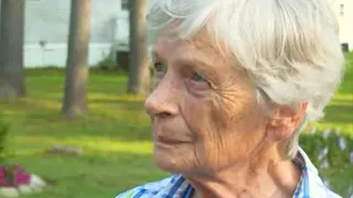 Elderly Woman Offers Snacks To Male Attacker