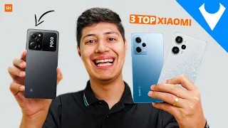 SEM ERRO! 3 Melhores XIAOMI para COMPRAR de R$1.000 a R$2.900 em 2023!