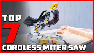 Top 7 Cordless Miter Saws Every Woodworker Needs