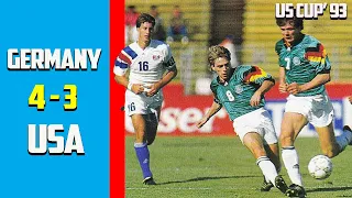 Germany vs United States 4 - 3 Highlights All Goals Us CUP' 93