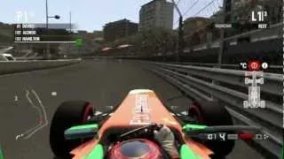 F1 2011 PC Campaign Monaco Gameplay Ultra Settings No Assists Hard Difficulty