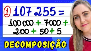 APRENDA DECOMPOSIÇÃO DE NÚMEROS NATURAIS!!!  Matemática básica todo dia.📚🚀