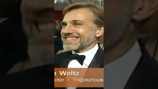 Christoph Waltz being funny