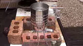 Burn Time Test - DIY Metal Tin Alcohol Stove