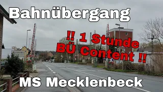 1 Stunde vom Doppeltem  Bahnübergang in MS Meckenbeck " Heroldstraße "