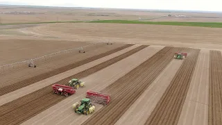 Planting Idaho Potatoes with four 8-Row Spudnik Planters  |  Brett Jensen Farms 2023