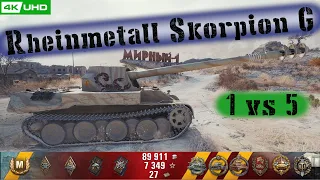 World of Tanks Rheinmetall Skorpion G Replay - 7 Kills 5.1K DMG(Patch 1.6.0)