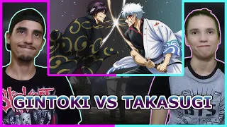 REACT | ▪「ＡＭＶ」▪ Gintama Gintoki vs Takasugi Throne ᴴᴰ Bring Me The Horizon Throne