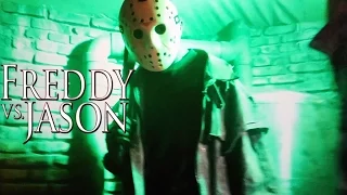 Freddy Vs. Jason Maze Halloween Horror Nights 2016 | Universal Studios Hollywood