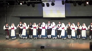 ΛΕΥΚΑΔΑ  ( ΧΟΡΟΣ:  "ΘΕΙΑΚΟΣ" )  - TRADITIONAL GREEK  PERFORMANCE.