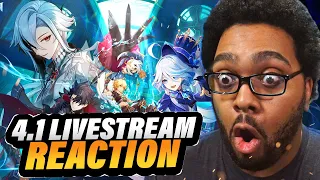 4.1 LIVESTREAM REACTION (NEUVILLETTE, PRISON, ANNIVERSARY) | Genshin Impact