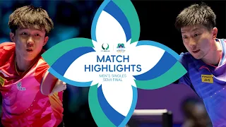 Wang Chuqin vs Ma Long | MS SF | ITTF MEN'S AND WOMEN'S WORLD CUP MACAO 2024