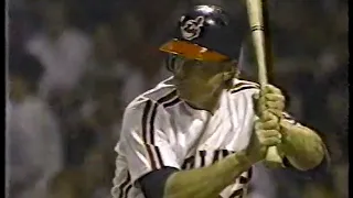 1990 Baseball Fight Todd Stottlemyre Mitch Webster Toronto Blue Jays Cleveland Indians