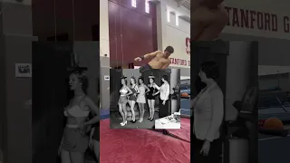 How gymnasts practice their toe point 🧦#gymnastics #gymnast #calisthenics #ncaa #dance