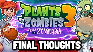 My Final Thoughts on Plants vs. Zombies 3
