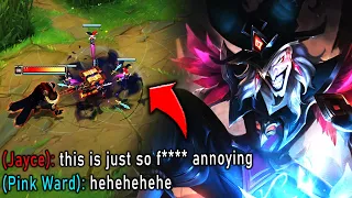 I BEAT JAYCE SO BAD, HE UNINSTALLS AFTER THIS! (INSANE SHACO PLAYS)