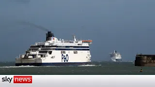 Agency worker refuses to board P&O Ferry over sacking of 800 staff