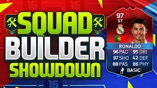 FIFA 16 SQUAD BUILDER SHOWDOWN!!! 97 RATED STRIKER RONALDO!!! iMOTM Striker CR7 Squad Duel