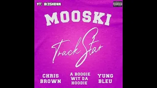 Mooski, Chris Brown, A Boogie wit da Hoodie & Yung Bleu - Track Star (Remix) (SLOWED)