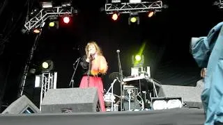 Niki And The Dove - The Drummer live @ Lovebox 2012, London