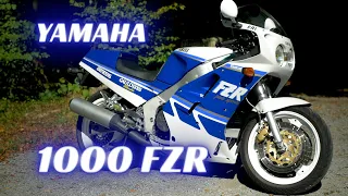 YAMAHA 1000 FZR genesis de 1987. Un modèle conservé dans un état d'origine magnifique !