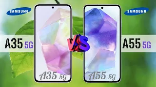 Samsung Galaxy A35 5G Vs Samsung Galaxy A55 5G