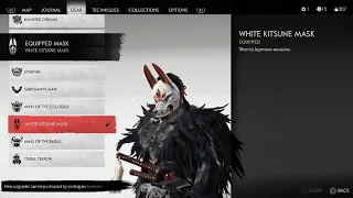 Ghost of Tsushima Secret White Kitsune Mask