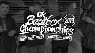 D-LOW x HOBBIT x COLAPS x REEPS ONE | UK Beatbox Championships 2019 🇬🇧 (23rd & 24th November)