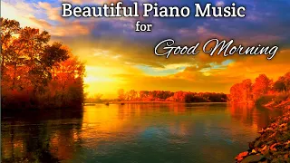 Beautiful piano relaxing music for stress Relief|Natural water falls and  Birds chirping