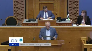 Riigikogu erakorraline istungjärk, 6.07.2022 II istung