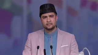 Urdu Nazm by Nadeem Zahid Chughtai at Jalsa Salana UK 2016