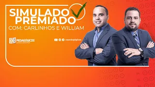 SIMULADO PREMIADO COM CARLINHOS COSTA E WILLIAM DORNELA