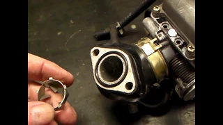 JBM Carb diaphragm GY6 150 scooter / speed restrictor removal.