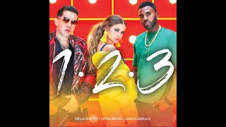 Sofia Reyes Feat. Jason Deluro, De La Ghetto - 1, 2, 3  (Audio)