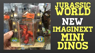 JURASSIC WORLD TOYS– IMAGINEXT Camp Cretaceous Minis - Dino's Get Diminutive Again