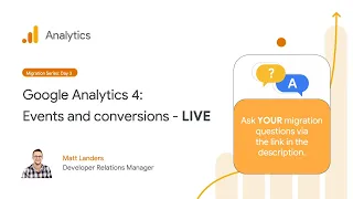 Migration Series Day 3: Events and conversions in Google Analytics 4