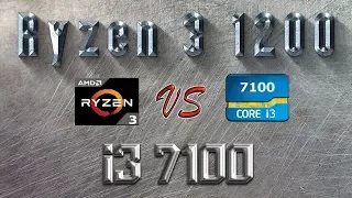 Ryzen 3 1200 vs i3 7100 Benchmarks | Gaming Tests | Office & Encoding CPU Performance Review