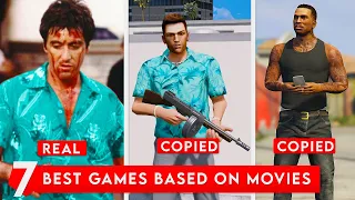 7 Games That Were Based On Movies 😱 You didn't know before Hindi