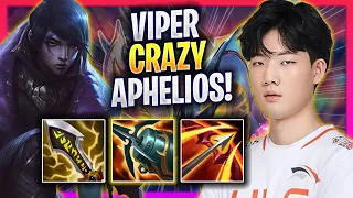 VIPER CRAZY GAME WITH APHELIOS! - HLE Viper Plays Aphelios ADC vs Seraphine! | Season 2024