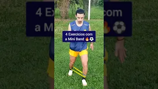 Treino com a Mini Band | Fortalecimento Muscular | Ativação pré jogo | Resistance Band Drills