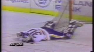 Malarchuk incident - Goalies react (1989)