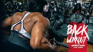 How Andrea Shaw Builds Her Back For the Olympia | MUTANT