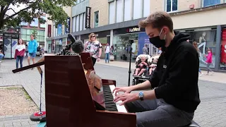 I played POKEMON (gotta catch 'em all!) on piano in public