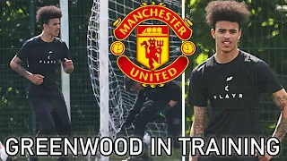 Mason Greenwood Spotted Back In Training Ahead Of Man United Return